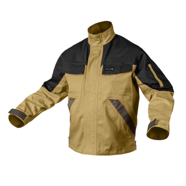 Chaqueta Seguridad Beige Oscuro