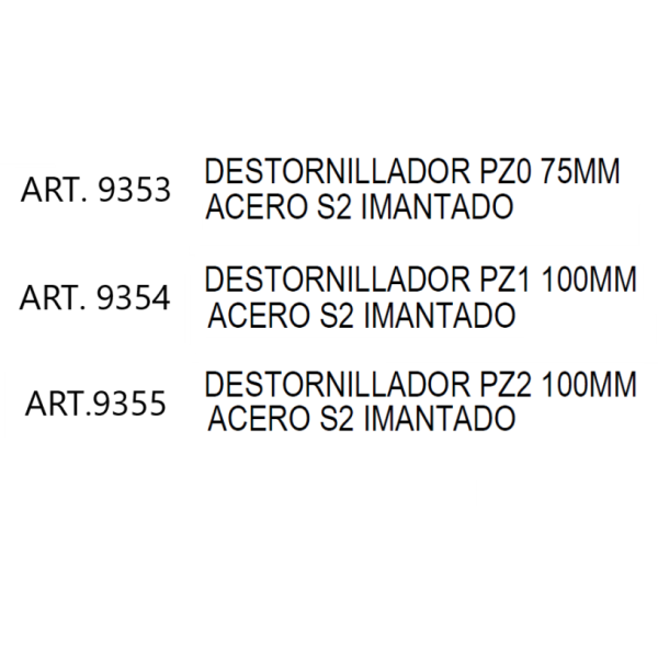 Destornillador Imantado PZ - Image 2